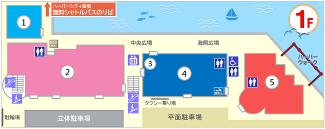 フロアガイド 1F